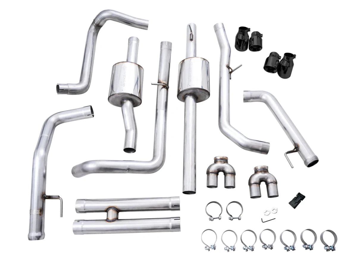 AWE Tuning - AWE 0FG Exhaust Suite for the 4th Gen Silverado ZR2 / Sierra AT4X 6.2L