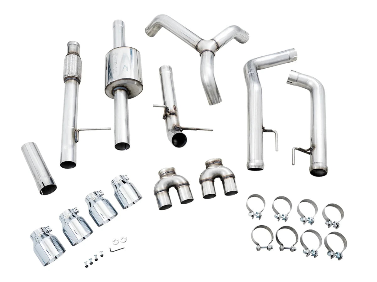 AWE Tuning - AWE 0FG Exhaust Suite for the 4th Gen Silverado/Sierra 5.3L