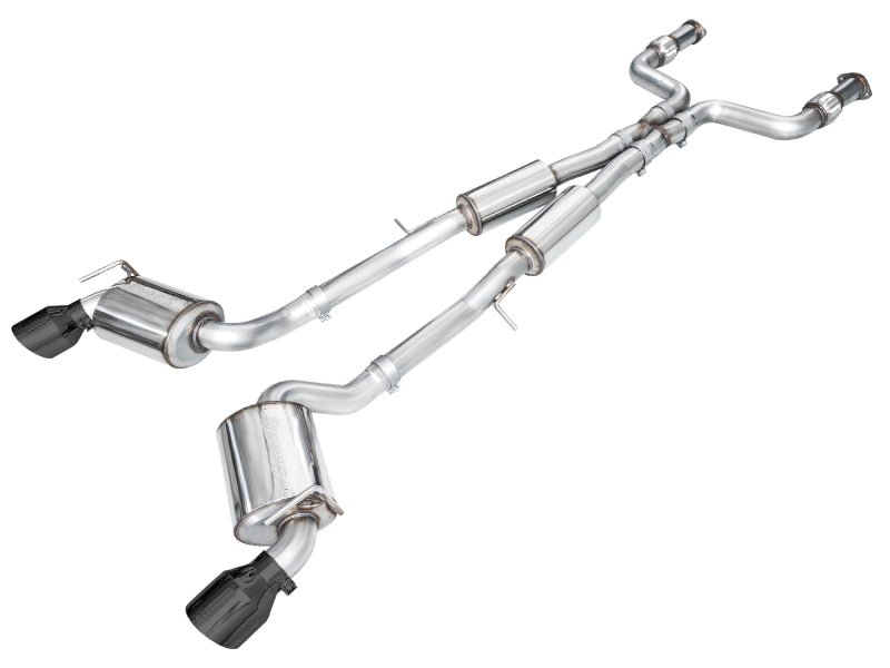 AWE Tuning - AWE 2023 Nissan Z RZ34 RWD Touring Edition Catback Exhaust System w/ Diamond Black Tips - Panda Motorworks