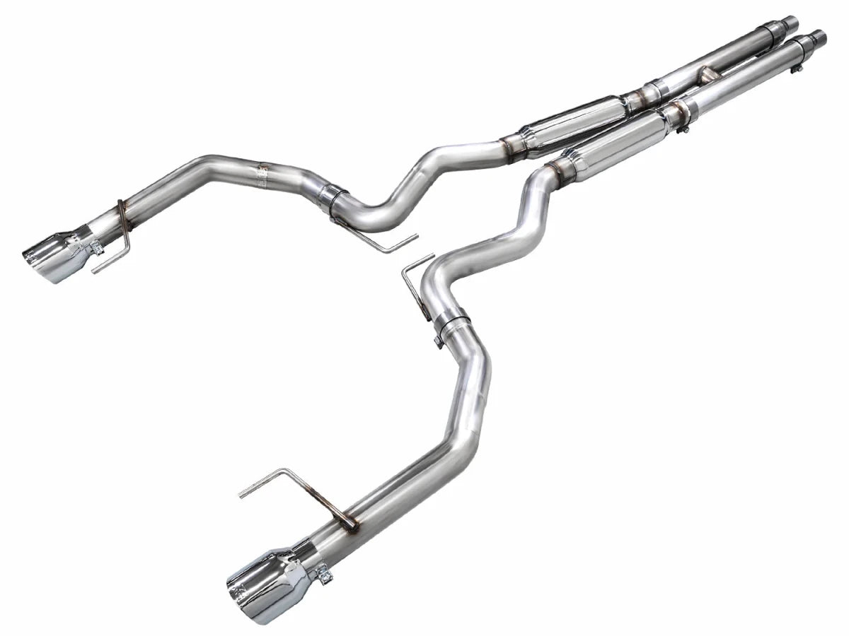 AWE Tuning - AWE Exhaust Suite for S650 Ford Mustang GT Dual Tip