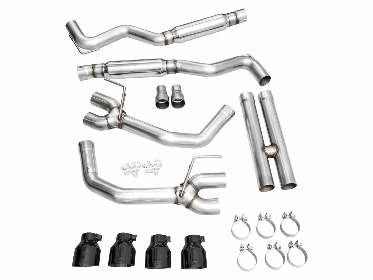 AWE Tuning - AWE Exhaust Suite for S650 Ford Mustang Quad Tip GT