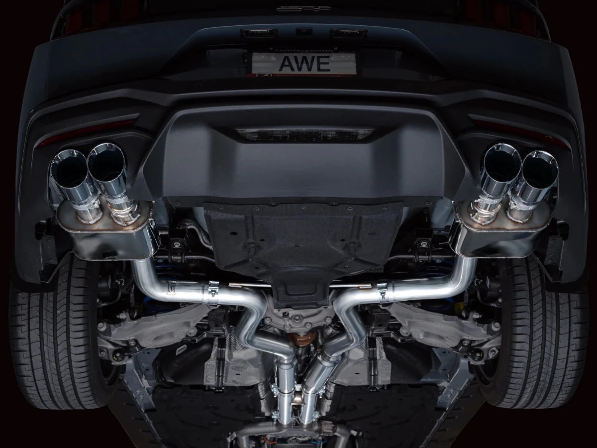 AWE Tuning - AWE Exhaust Suite for S650 Ford Mustang Quad Tip GT