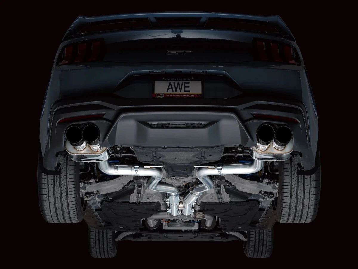 AWE Tuning - AWE Exhaust Suite for S650 Ford Mustang Quad Tip GT