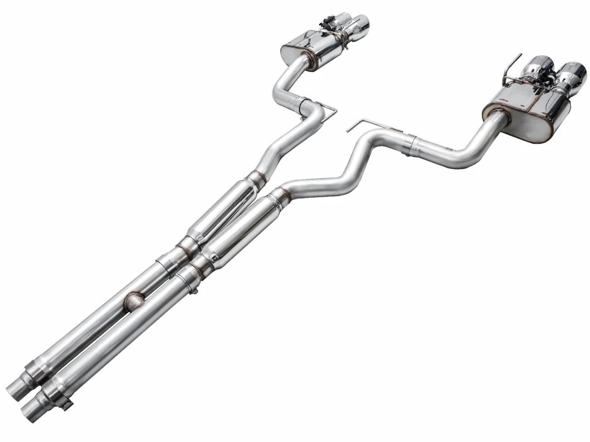 AWE Tuning - AWE Exhaust Suite for S650 Ford Mustang Quad Tip GT