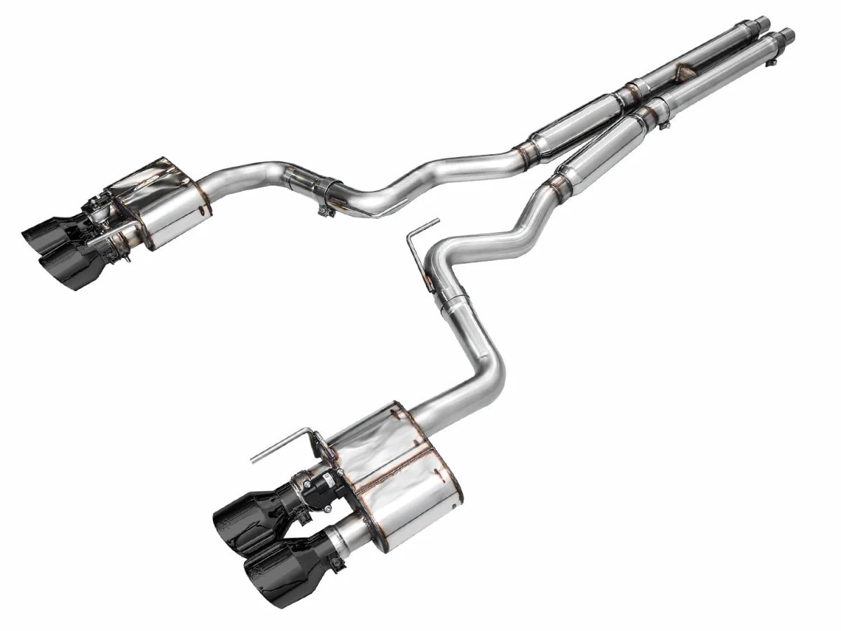 AWE Tuning - AWE Exhaust Suite for S650 Ford Mustang Quad Tip GT