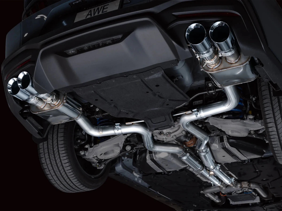 AWE Tuning - AWE Exhaust Suite for S650 Ford Mustang Quad Tip GT
