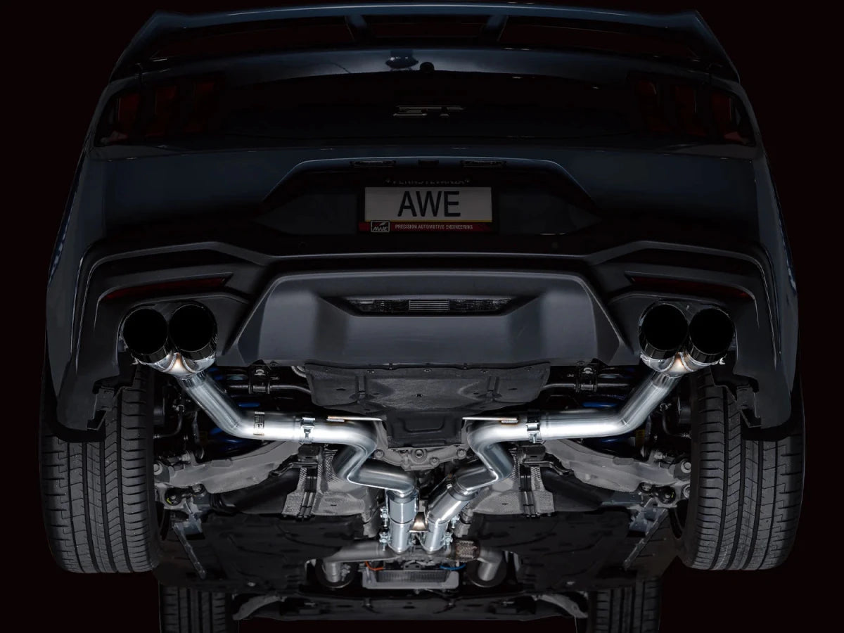 AWE Tuning - AWE Exhaust Suite for S650 Ford Mustang Quad Tip GT