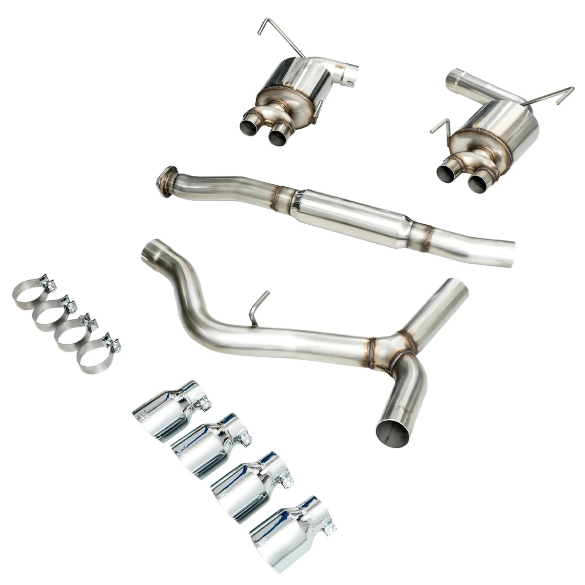 AWE Tuning - AWE Performance Exhaust Suite for FA20 - Equipped WRX