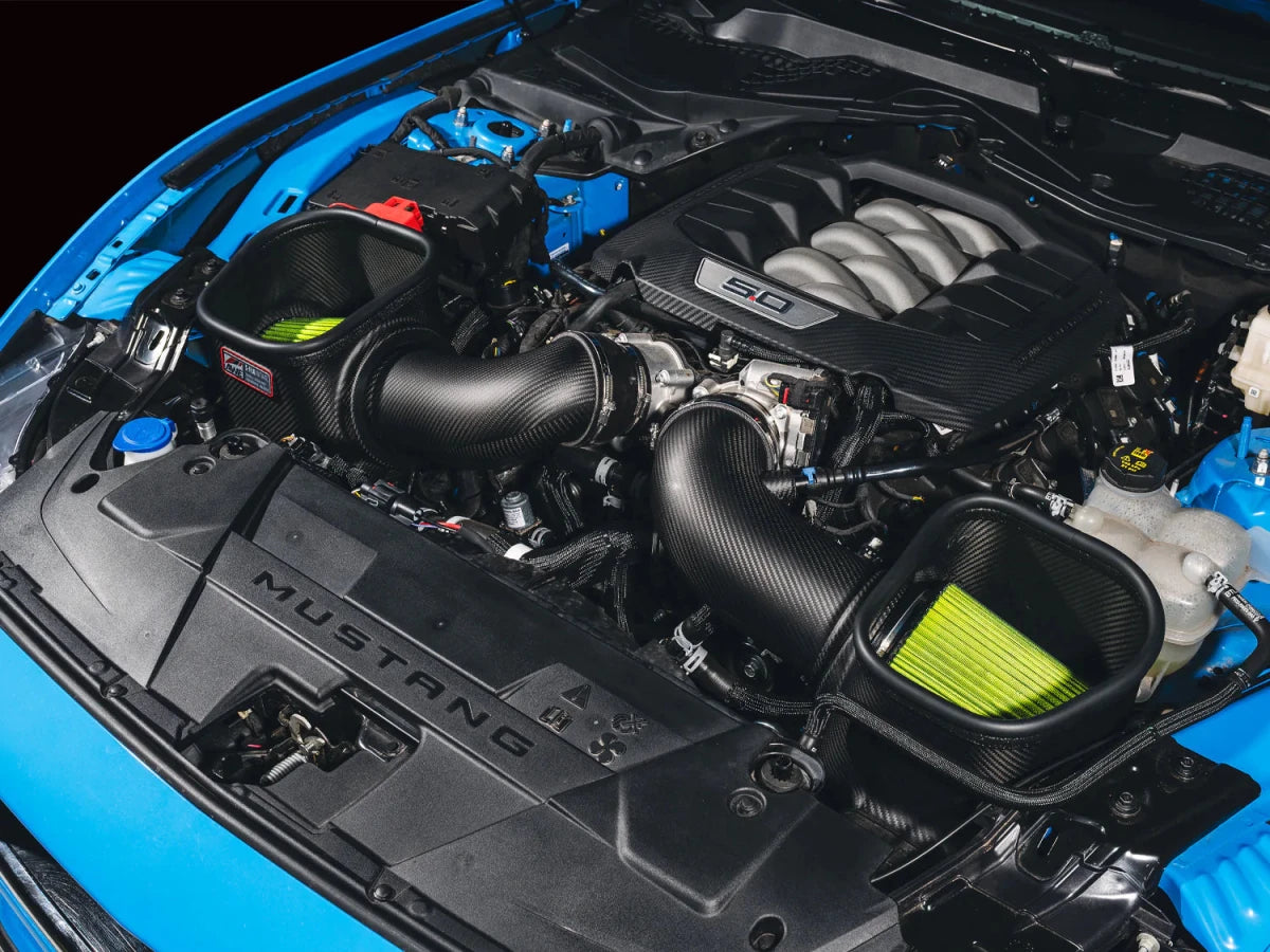 AWE Tuning - AWE S - FLO Carbon Intake for 2024 - 2026 Ford Mustang GT & Dark Horse