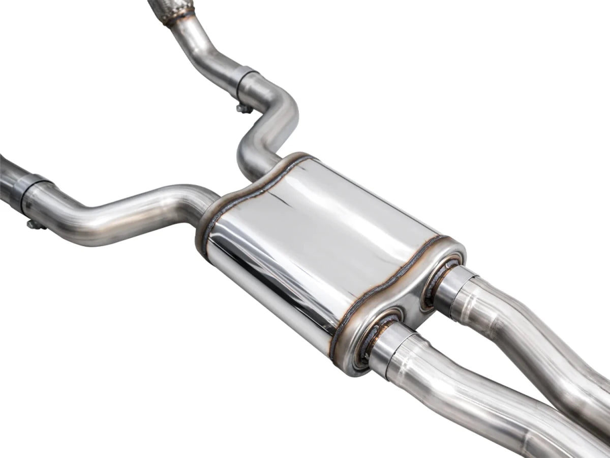 AWE Tuning - AWE Tuning 21 - 26 Audi C8 RS6/RS7 SwitchPath Cat - back Exhaust - Diamond Black Tips