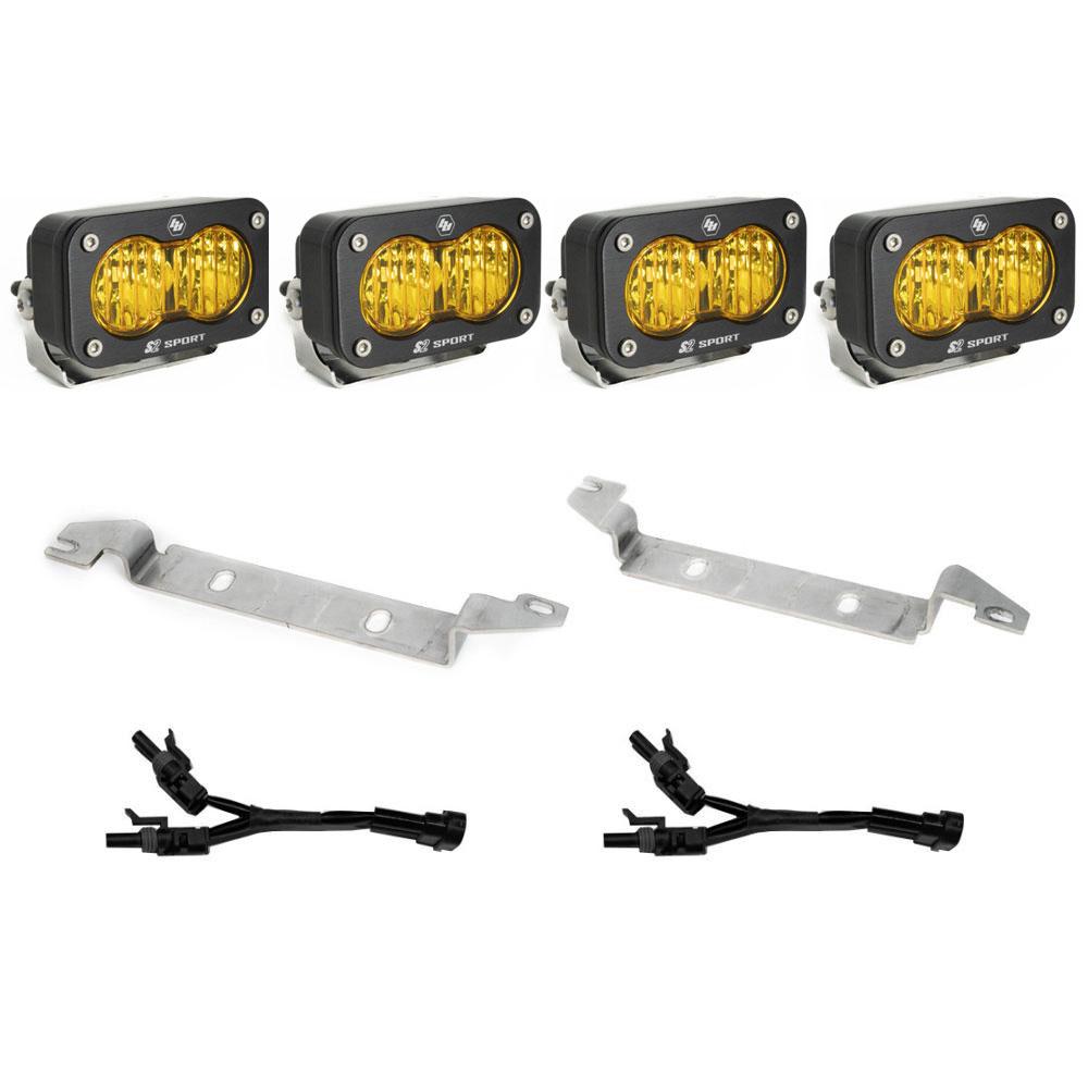 Baja Designs - Baja Designs 2024+ Toyota Tacoma S2 Sport Dual Fog Pocket Light Kit