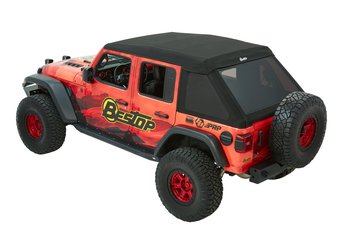 Bestop - Bestop 18 - 26 Jeep Wrangler JL 4 - Door Trektop Ultra
