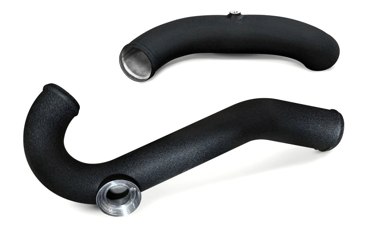 CVF - CVF Aluminum Intercooler Charge Pipe Kit with HKS Flange (2015 - 2023 Ford Mustang EcoBoost) - Panda Motorworks