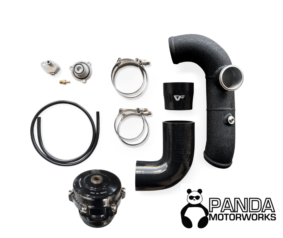 CVF - CVF Aluminum Intercooler Charge Pipe Kit with TiAL Flange (2013 - 2018 Ford Focus ST) - Panda Motorworks