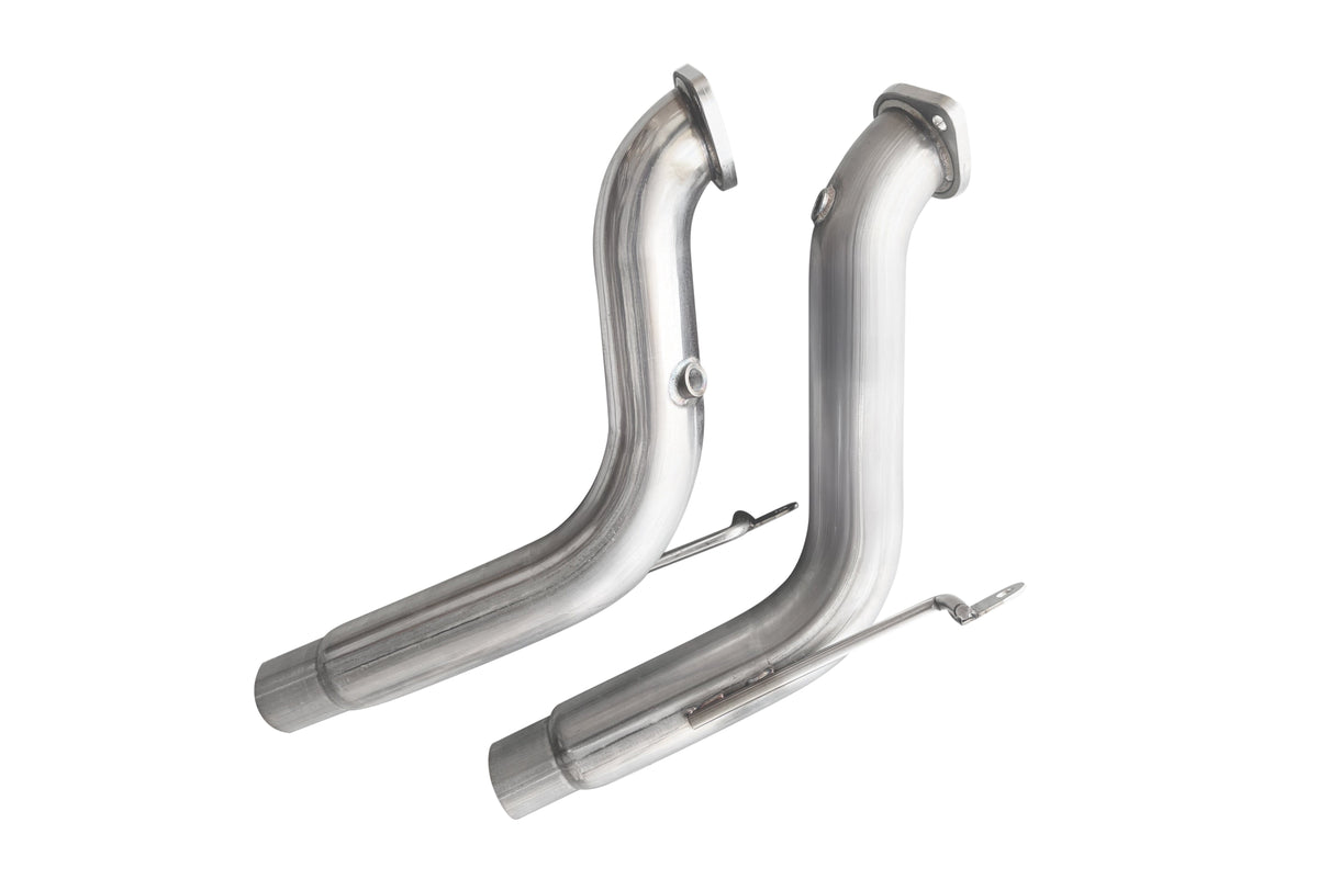 CVF Stainless Steel Race Downpipes (2020-2024 3.0L Ford Explorer ST)