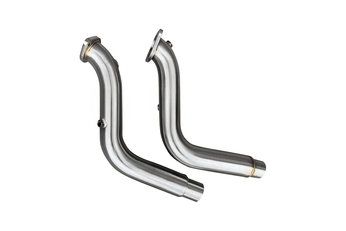 CVF Stainless Steel Race Downpipes (2025-2026 3.0L Ford Explorer ST)