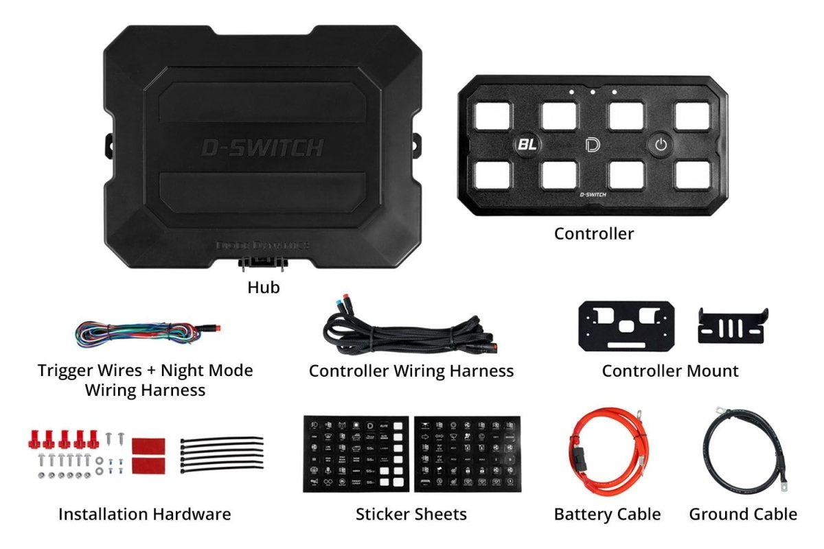 Diode Dynamics - Diode Dynamics D - Switch 8 Button Controller Kit