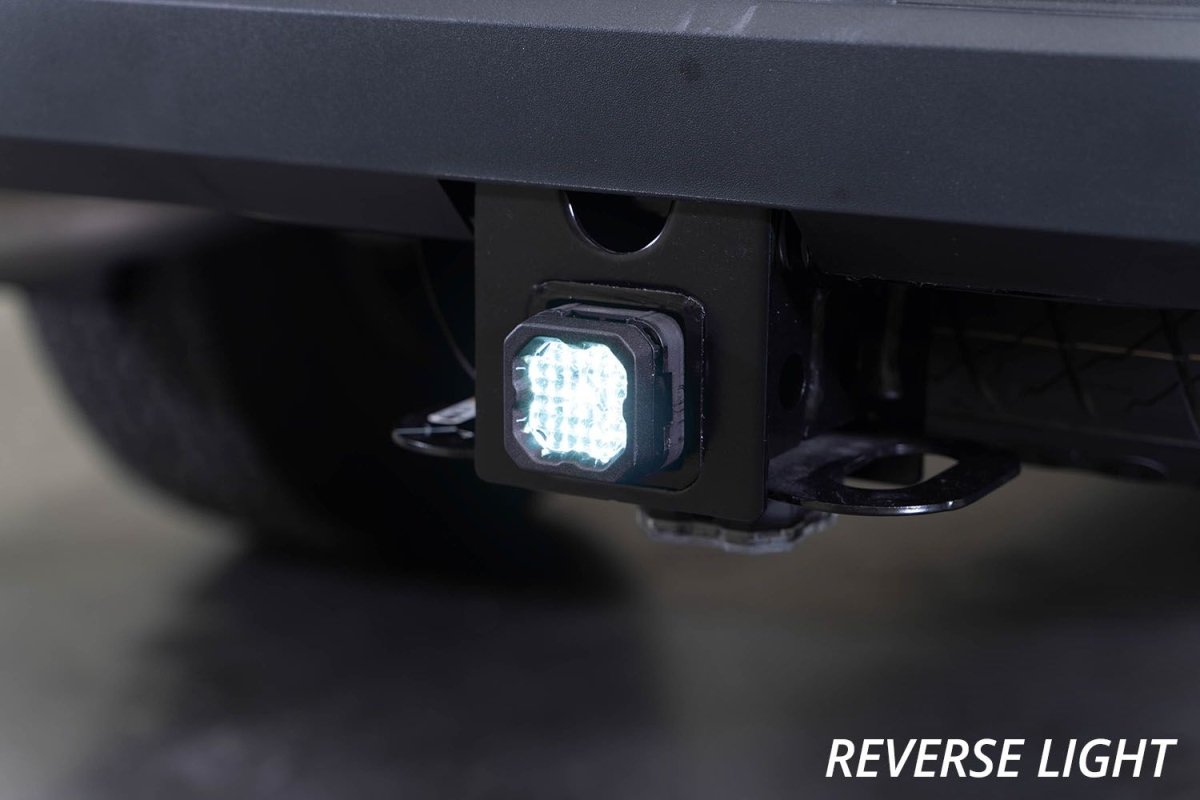 Diode Dynamics - Diode Dynamics Hitch Mount LED Pod Reverse Kit 2024+ Toyota Tacoma - Panda Motorworks