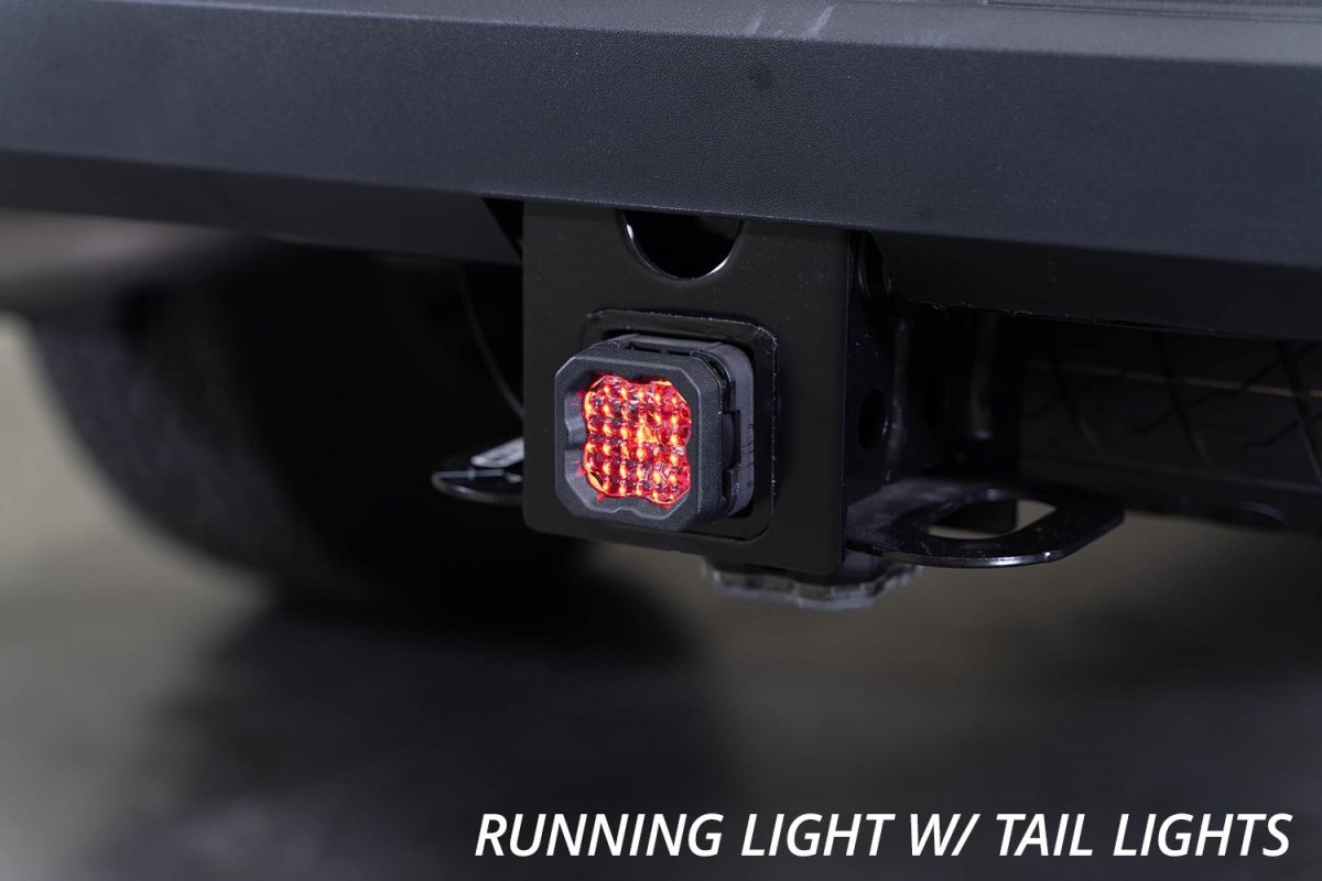 Diode Dynamics - Diode Dynamics Hitch Mount LED Pod Reverse Kit 2024+ Toyota Tacoma - Panda Motorworks