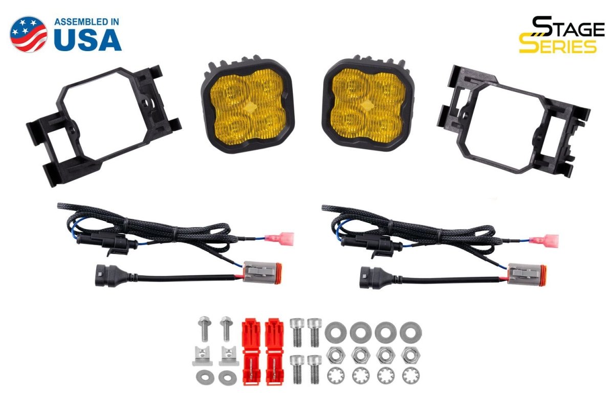 Diode Dynamics - Diode Dynamics SS3 Pro Type X Kit ABL - White SAE Fog