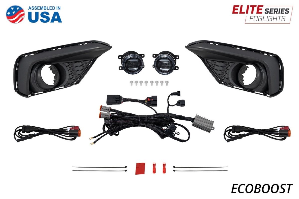 Diode Dynamics - Elite Series Add - On Fog Lamp Kit for 2024 - 2025 Ford Mustang