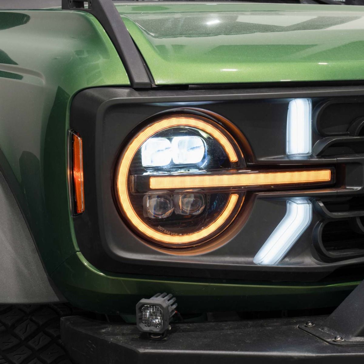 Diode Dynamics - Form Lighting 2021 - 2024 Ford Bronco LED Projector Headlights