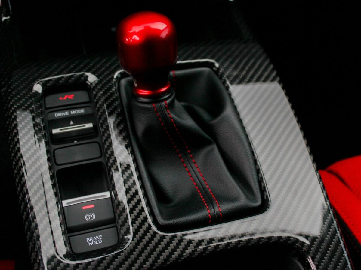 OLM LE Carbon Fiber Shift Panel Cover - 2023+ Honda Civic FL5 Type R