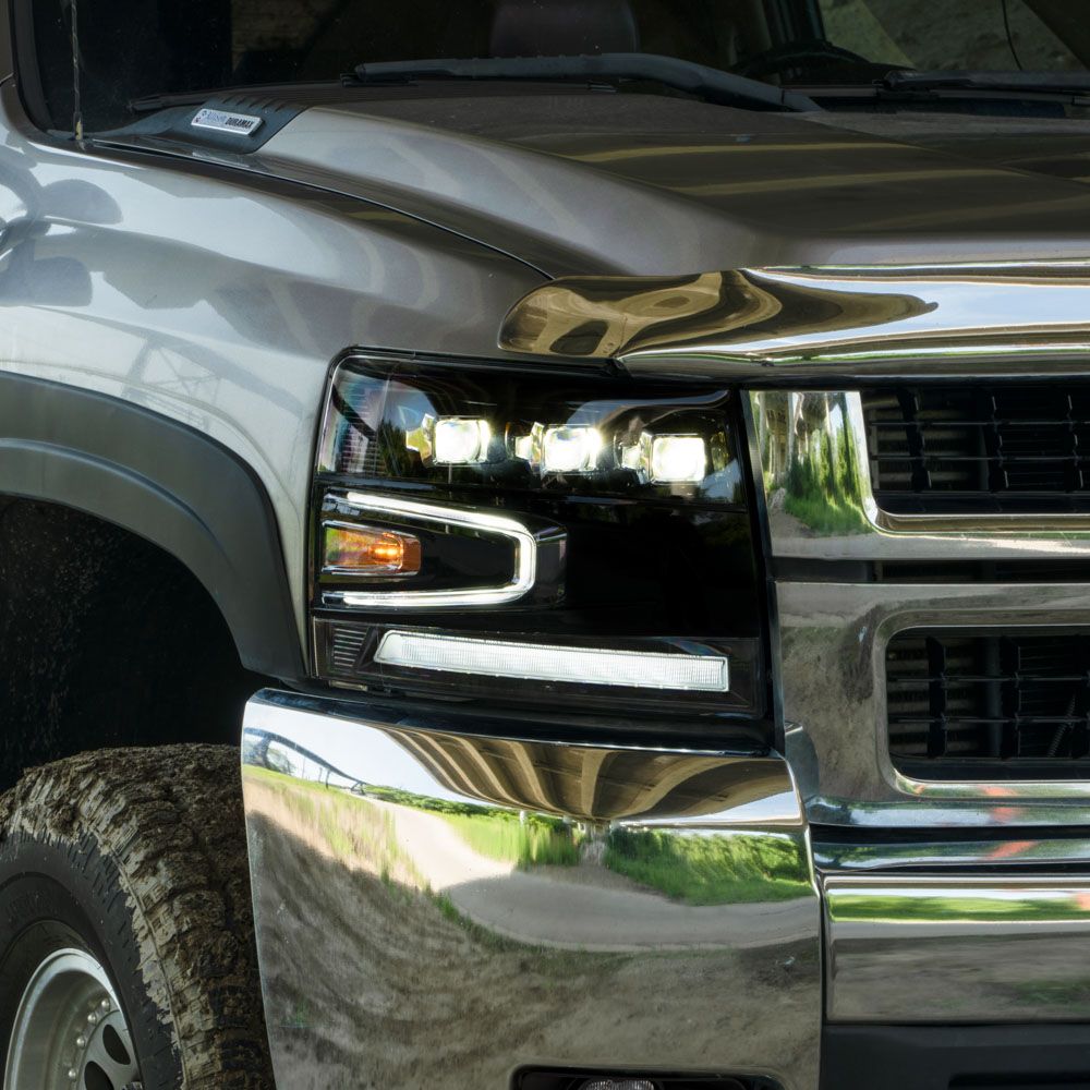 Form Lighting - 2007 - 2013 Chevrolet Silverado LED Projector Headlights (pair)