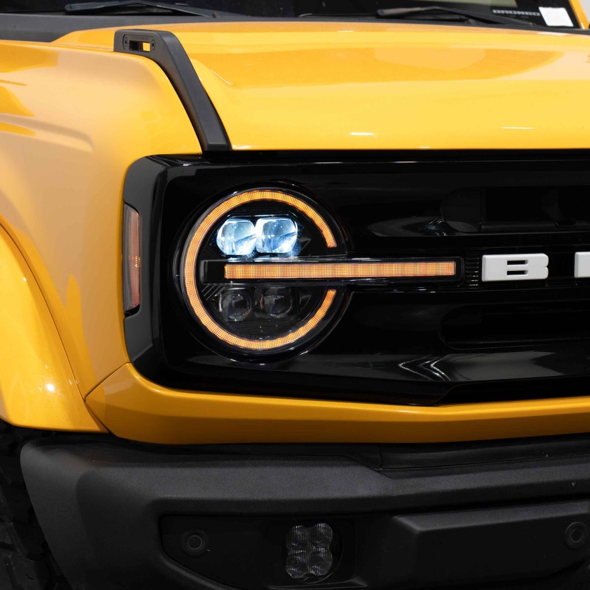 Form Lighting - 2022 - 2025 Ford Bronco Raptor LED Projector Headlights (pair)