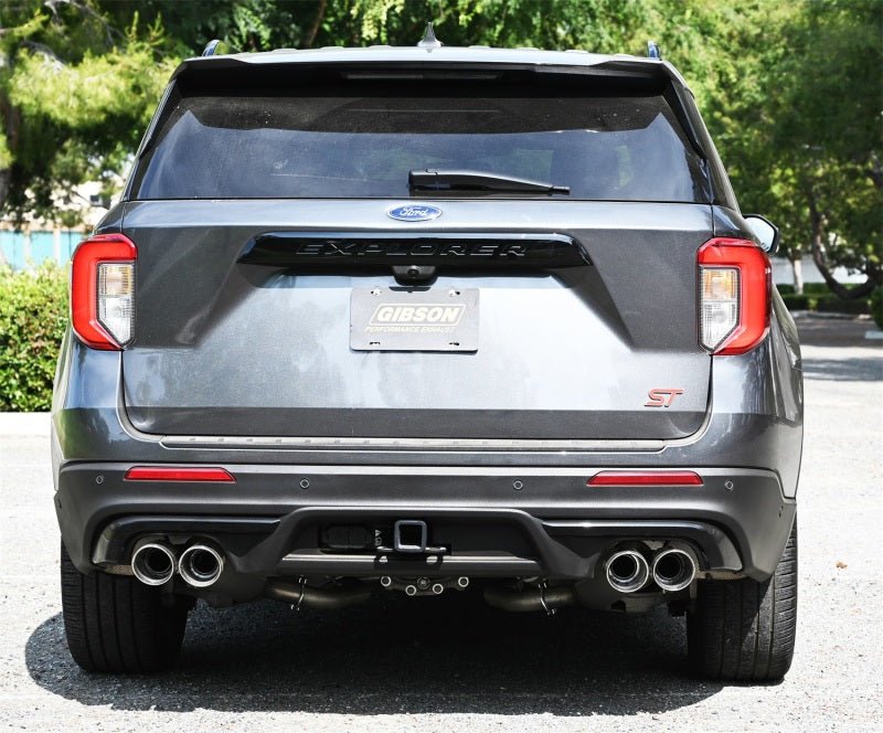 Gibson Performance - Gibson 20 - 23 Ford Explorer ST / Lincoln Aviator 3.0L 2.25in Axle - Back Dual Exhaust - Stainless - Panda Motorworks