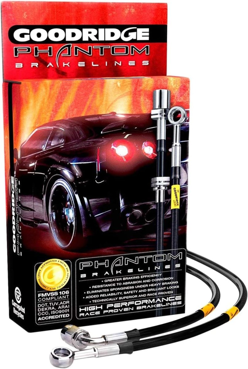 Goodridge - Goodridge 2016+ Ford Focus RS MK3 Phantom Stainless Steel Brake Lines - Panda Motorworks