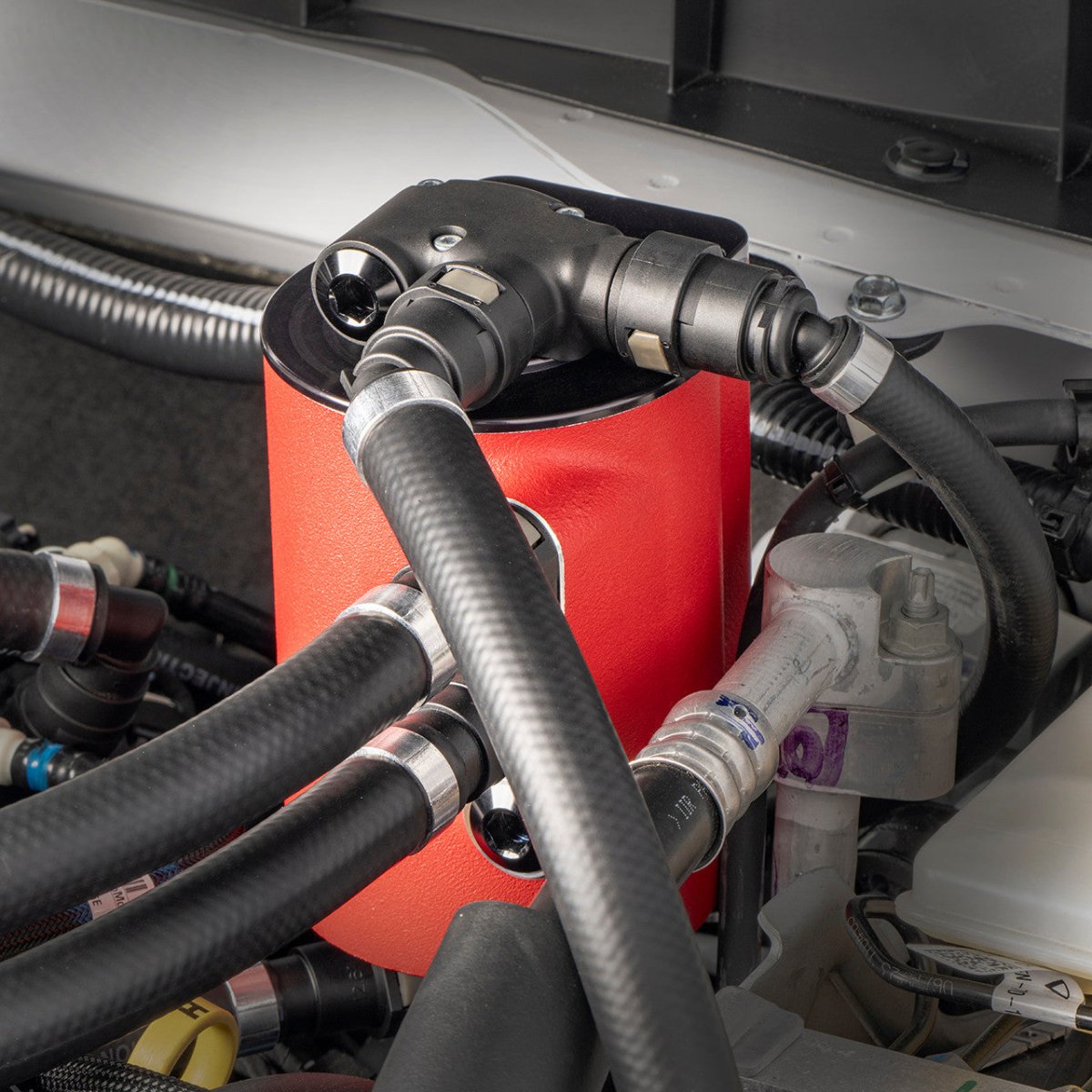 IAG Performance - IAG Air Oil Separator AOS For 2021+ 2.7L Ford Bronco - Panda Motorworks