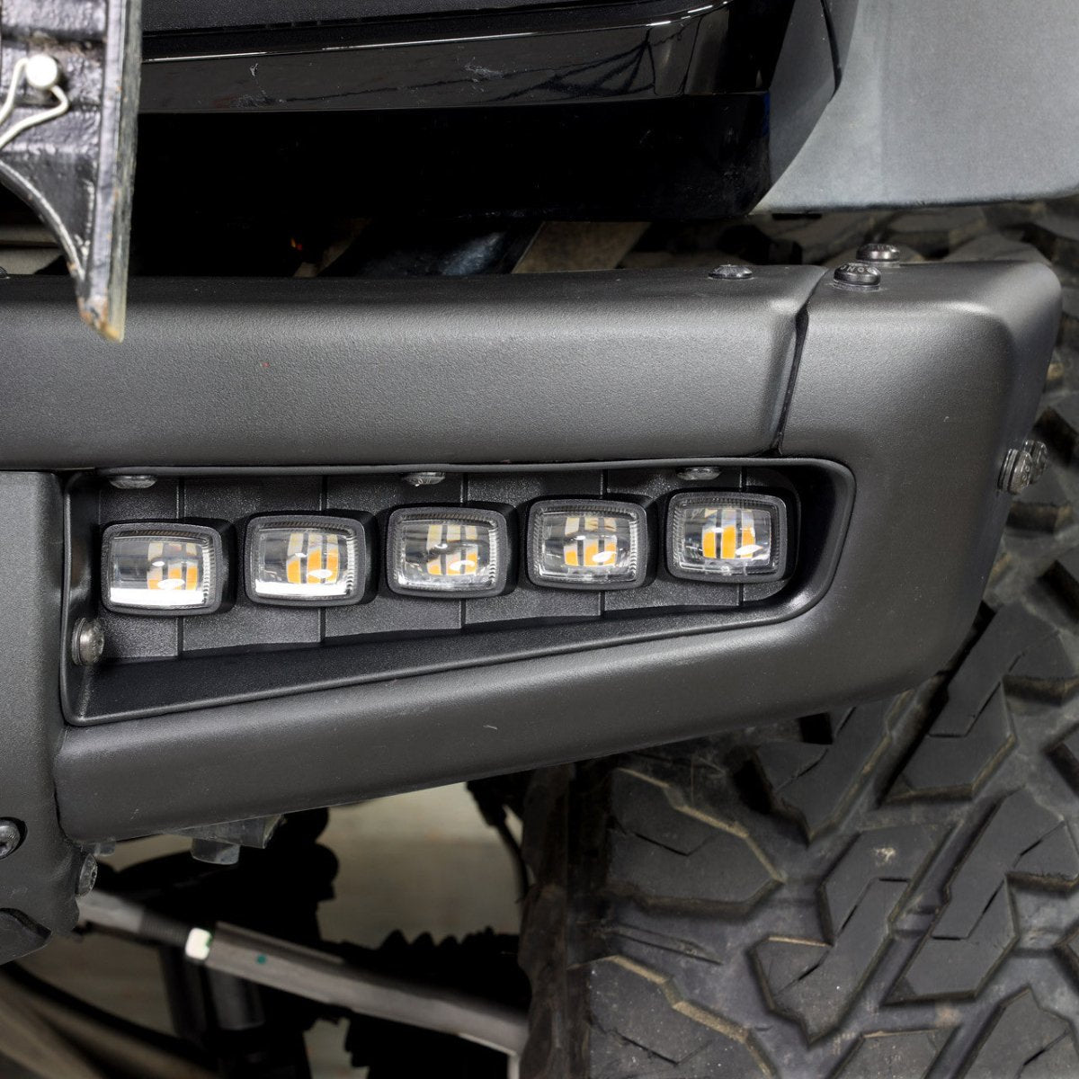 IAG Performance - IAG I - Line 5 Lamp Bumper Indicator Light Kit for use with Modular Bumper 2021+ Ford Bronco
