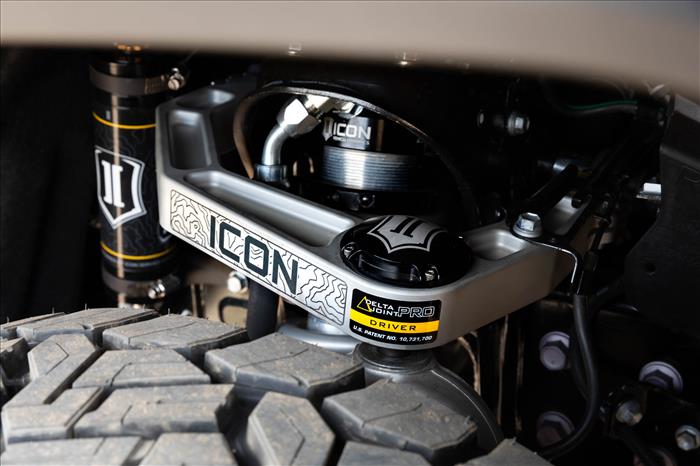 ICON - ICON 2024+ Toyota Tacoma 1.25in - 3in Stage 4 Suspension System Billet - Panda Motorworks