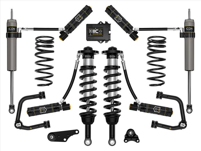 ICON - ICON 2024+ Toyota Tacoma 1.25in - 3in Stage 6 Suspension System Tubular w/ Triple Rate Spring - Panda Motorworks