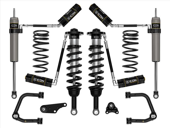 ICON - ICON 2024+ Toyota Tacoma Stage 4 Suspension System Tubular w/ Triple Rate Spring - Panda Motorworks