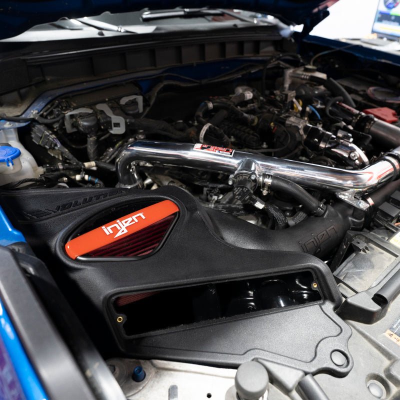 Injen - Injen 2021 - 2022 Ford Bronco V6 - 2.7L Twin Turbo Evolution Intake (Oiled) - Panda Motorworks