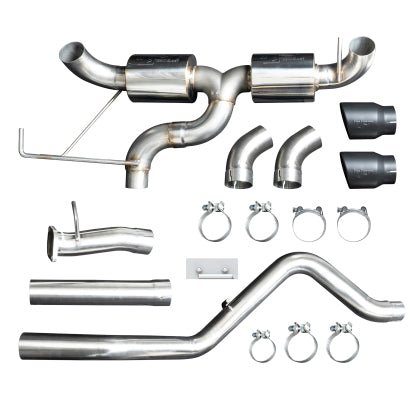 Injen - Injen 21 - 22 Ford Bronco L4 - 2.3L Turbo/V6 - 2.7L Twin Turbo SS Cat - Back Exhaust - Panda Motorworks