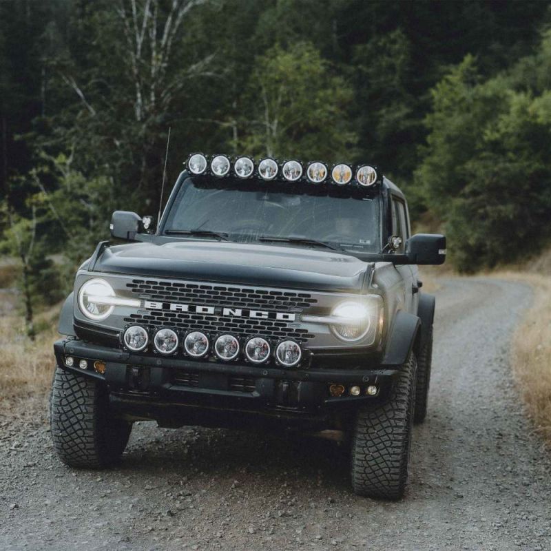 KC HiLites - KC HiLiTES 2021+ Ford Bronco FLEX ERA 3 Dual Mode SAE Fog Light Pocket Kit - Panda Motorworks