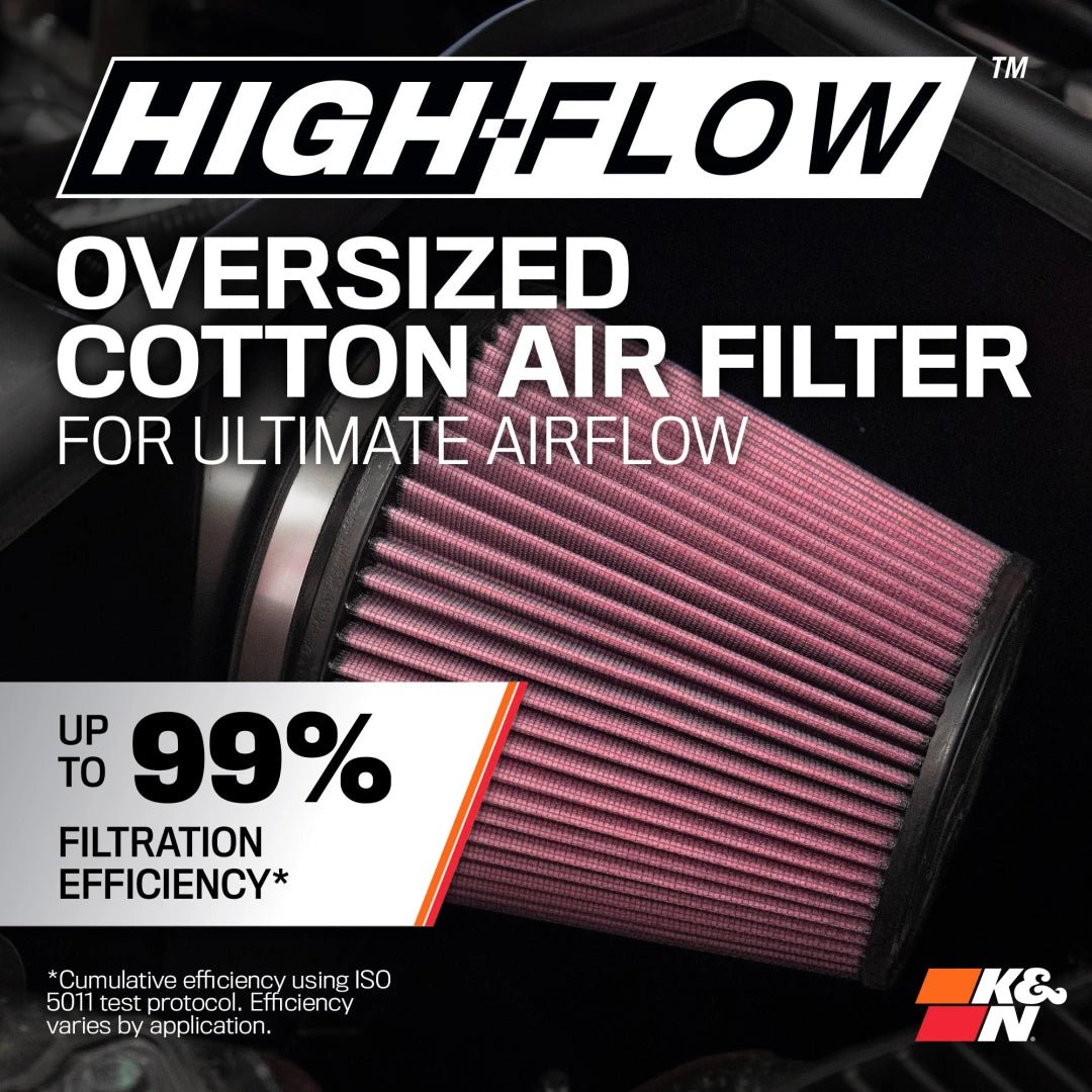 K&N Engineering - K&N 20 - 24 Ford Explorer 3.0L V6 / 20 - 24 Lincoln Aviator 3.0L V6 Performance Air Intake System