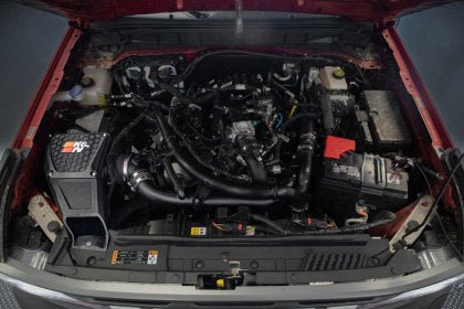 K&N Engineering - K&N 21 - 23 Ford Bronco 2.7L V6 F/I Dryflow Performance Air Intake System - Panda Motorworks