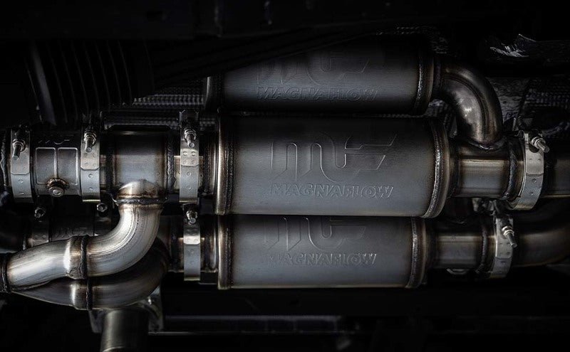 Magnaflow - MagnaFlow System Overland Cat - Back 22 - 23 Ford Bronco Raptor 3.0L - Panda Motorworks