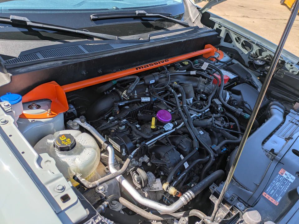 Massive - Massive Competition Series Front Strut Tower Brace Ford Maverick 22+ - Panda Motorworks