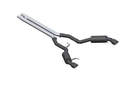 MBRP - MBRP 15 - 17 Ford Mustang GT 5.0 3in Cat Back Dual Split Rear Street Version 4.5in Tips