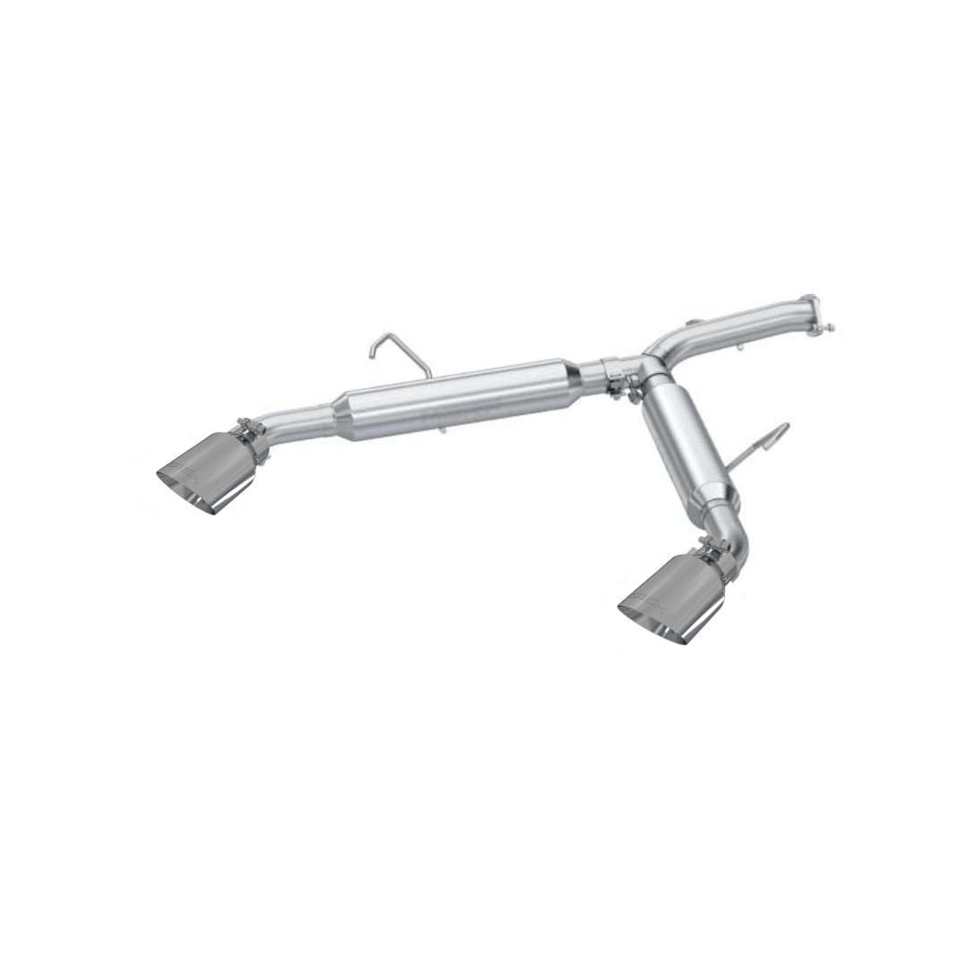 MBRP - MBRP 20 - 21 Kia Forte GT Armor Lite AL Steel 2.5in Axle Back Exhaust w/ BOTH PFL+FL TIP OPTIONS - Panda Motorworks