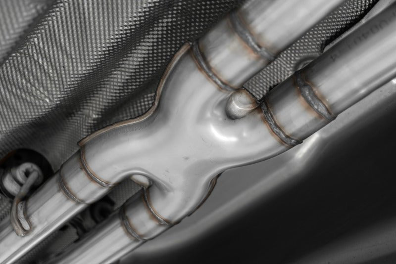 MBRP - MBRP 20 - 23 Ford Explorer ST 3.0L Ecoboost SS 2.5in Dual Rear Exit w/ Carbon Fiber Quad Tips - T304 - Panda Motorworks