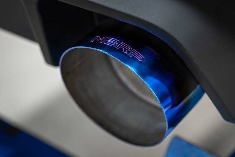 MBRP - MBRP 2023 Toyota Corolla GR 1.6L T304 Stainless Steel 3in Cat - Back Dual Split Rear w/ Burnt End Tips - Panda Motorworks