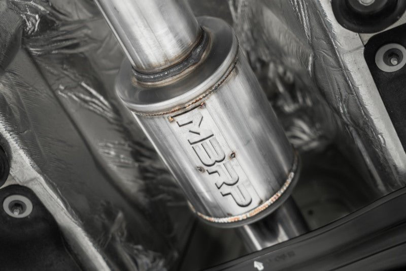 MBRP - MBRP 22 - 23 Hyundai Kona N 2.0L Turbo 3in Cat Back Dual Rear with Carbon Fiber Tips - T304 - Panda Motorworks