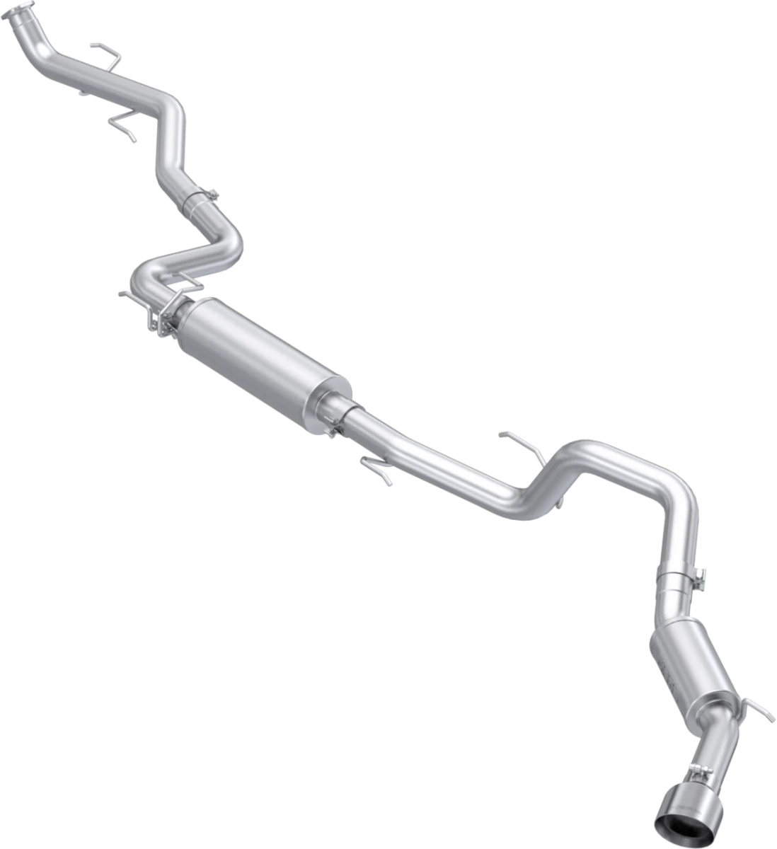 MBRP - MBRP 3" Cat - Back Single Side Exit Exhaust – 2024+ / 2025 Toyota Tacoma 2.4L
