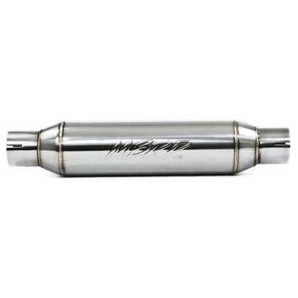 MBRP - MBRP Universal Resonator 2.5in inlet/outlet 16in body 20in overall T304